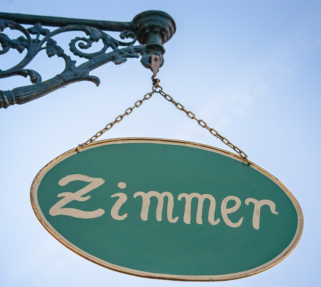 Symbol Zimmervermietung